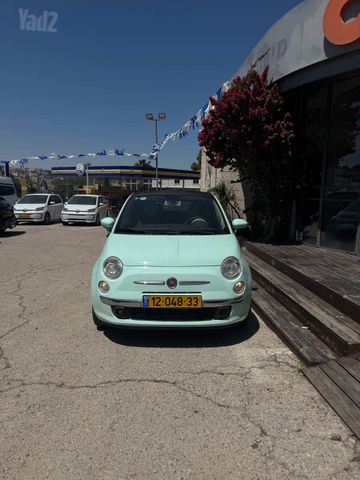 מודעת רכב פיאט 500