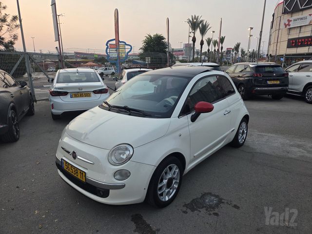 מודעת רכב פיאט 500