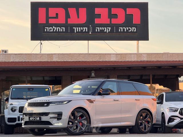 מודעת רכב לנד רובר ריינג' רובר ספורט