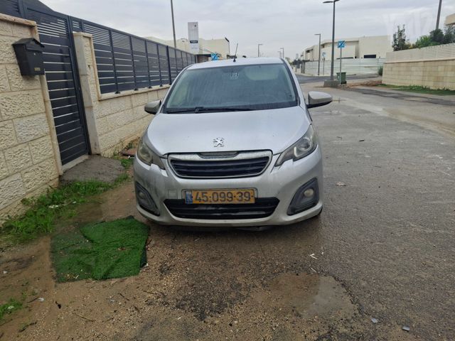 מודעת רכב פיג'ו 108