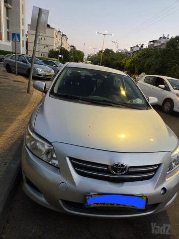 מודעת רכב טויוטה קורולה