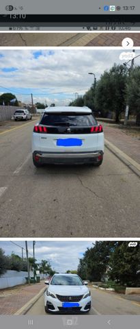 מודעת רכב פיג'ו 3008