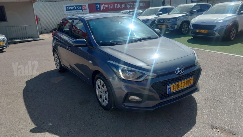 מודעת רכב יונדאי i20