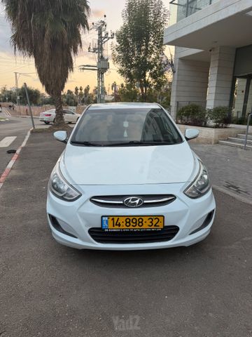 מודעת רכב יונדאי אקסנט i25
