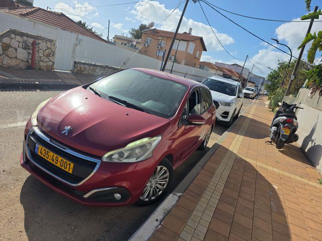 מודעת רכב פיג'ו 208
