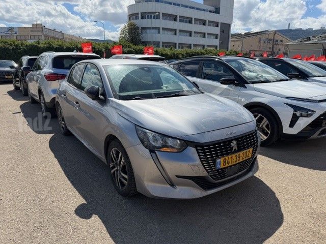 מודעת רכב פיג'ו 208