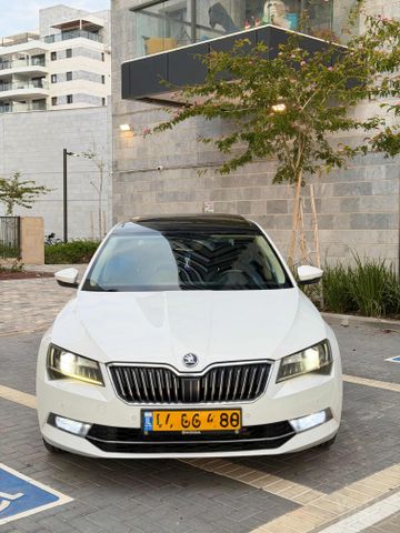 מודעת רכב סקודה סופרב