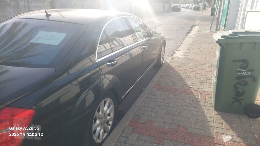 מודעת רכב מרצדס-בנץ S-class