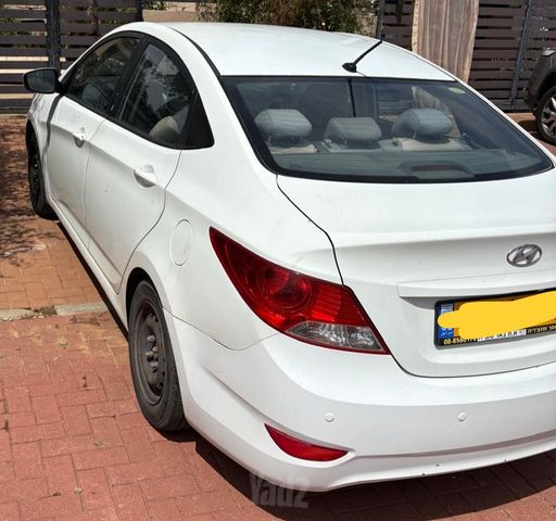 מודעת רכב יונדאי אקסנט i25