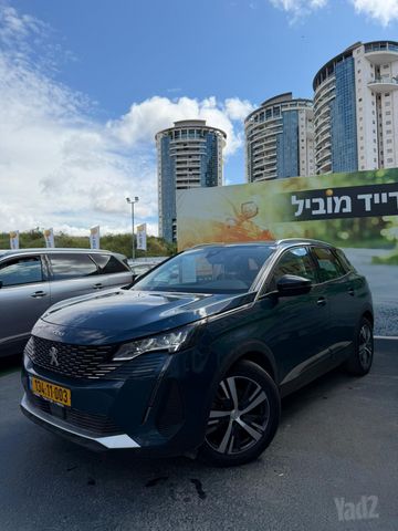 מודעת רכב פיג'ו 3008