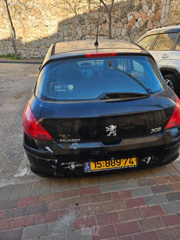 מודעת רכב פיג'ו 308