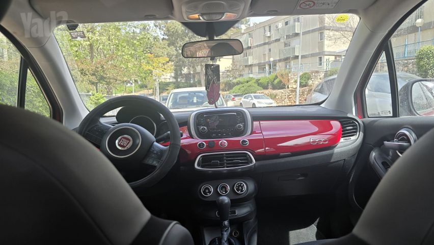 מודעת רכב פיאט 500X