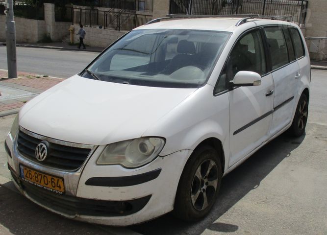 מודעת רכב פולקסווגן טוראן