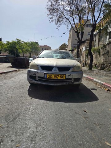 מודעת רכב מיצובישי לנסר