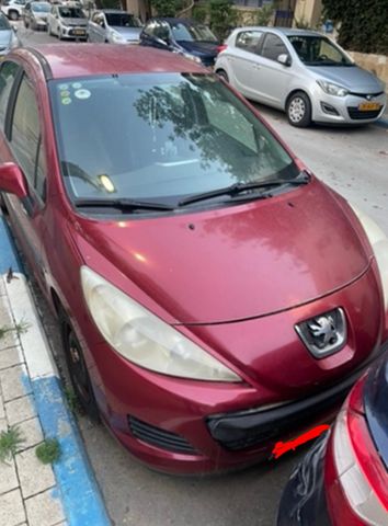 מודעת רכב פיג'ו 207
