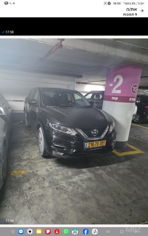 מודעת רכב ניסאן קשקאי