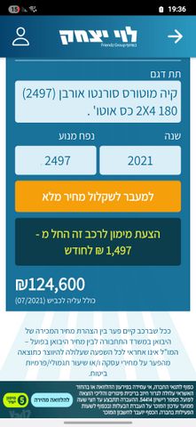 מודעת רכב קיה סורנטו