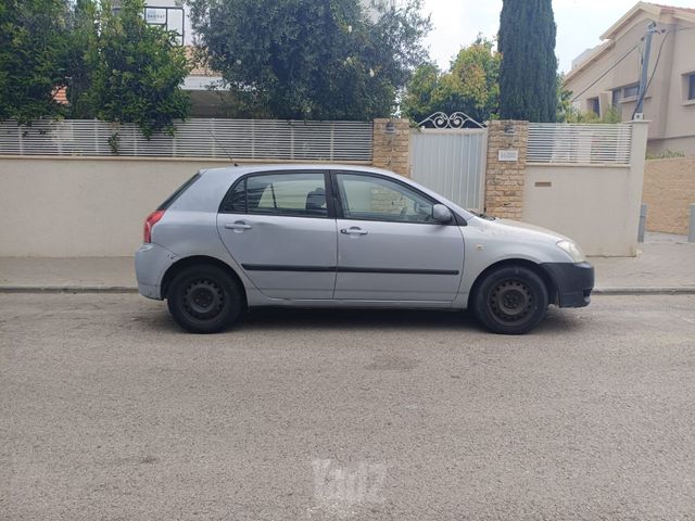 מודעת רכב טויוטה קורולה