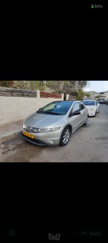 מודעת רכב הונדה סיוויק