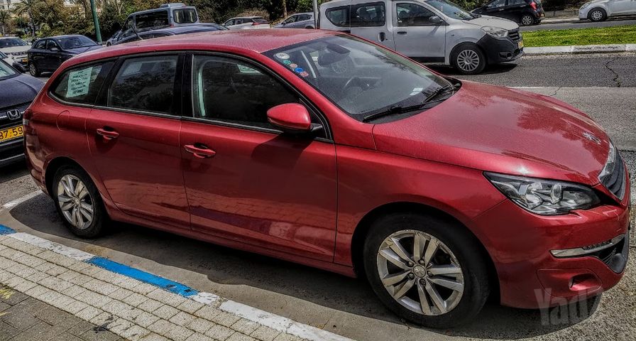 מודעת רכב פיג'ו 308