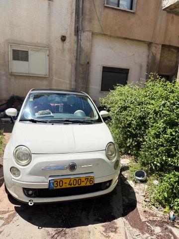 מודעת רכב פיאט 500