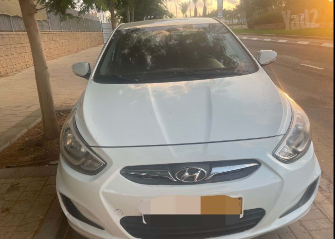 מודעת רכב יונדאי אקסנט i25
