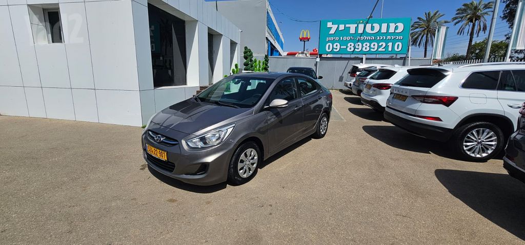 מודעת רכב יונדאי אקסנט i25