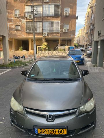 מודעת רכב הונדה סיוויק
