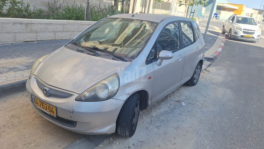 מודעת רכב הונדה ג'אז 