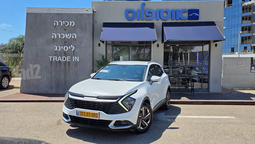 מודעת רכב קיה ספורטז'