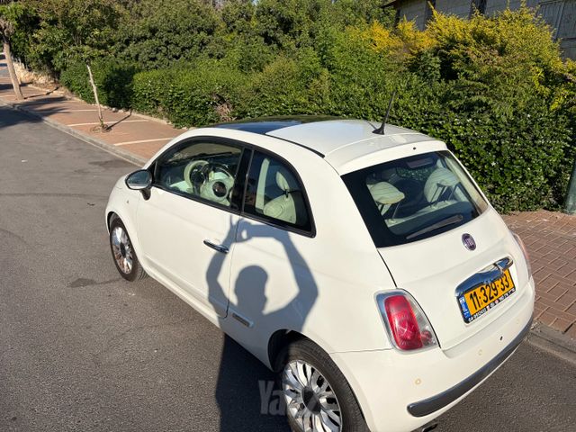 מודעת רכב פיאט 500