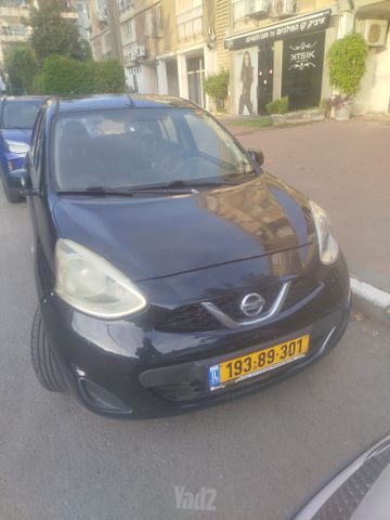 מודעת רכב ניסאן מיקרה