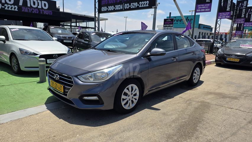 מודעת רכב יונדאי אקסנט i25