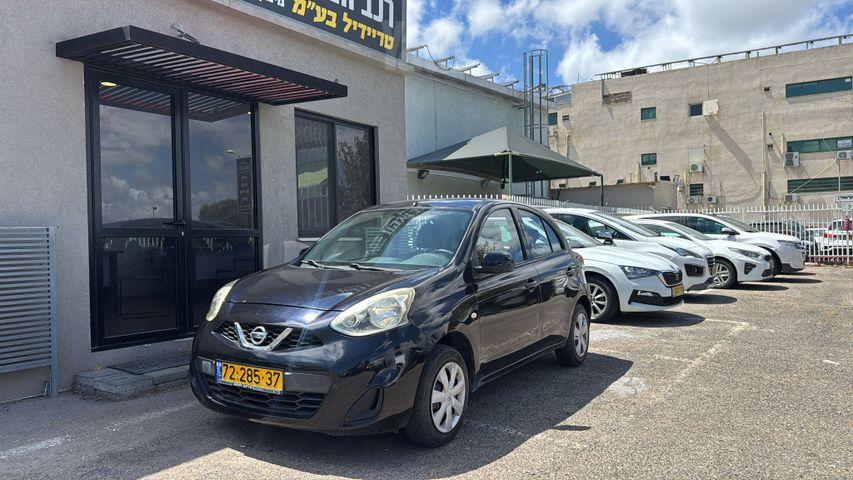 מודעת רכב ניסאן מיקרה