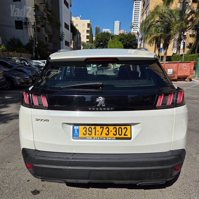 מודעת רכב פיג'ו 3008