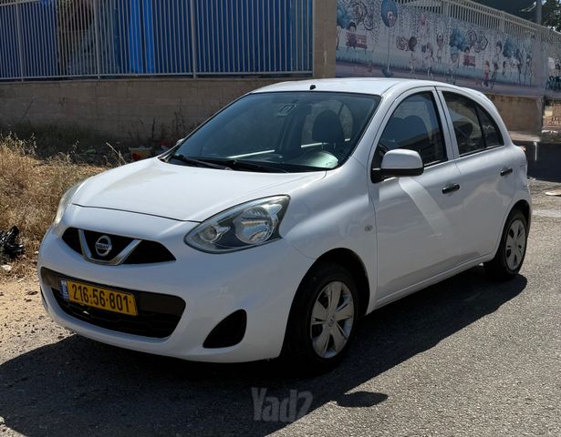 מודעת רכב ניסאן מיקרה