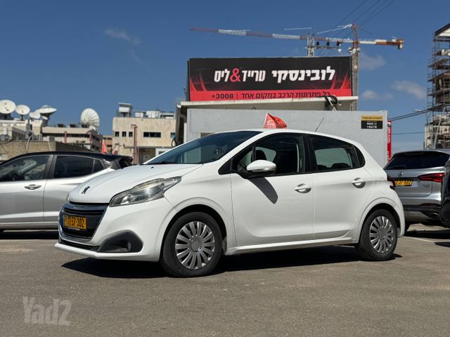 מודעת רכב פיג'ו 208