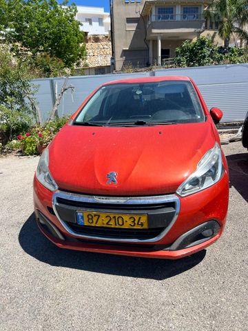 מודעת רכב פיג'ו 208