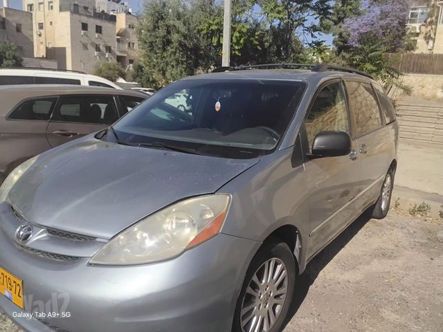 מודעת רכב טויוטה סיינה