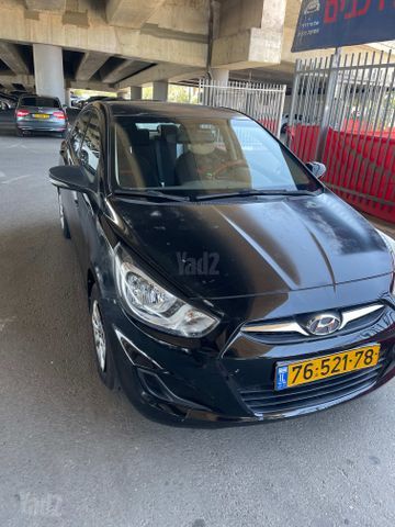 מודעת רכב יונדאי אקסנט i25