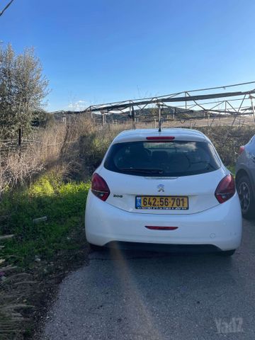 מודעת רכב פיג'ו 208