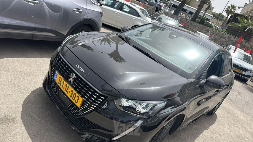 מודעת רכב פיג'ו 208