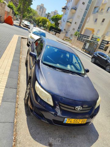 מודעת רכב טויוטה קורולה
