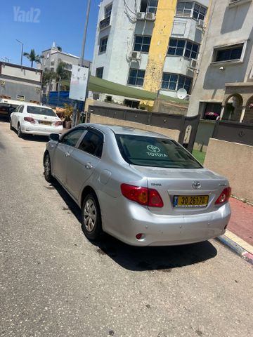 מודעת רכב טויוטה קורולה