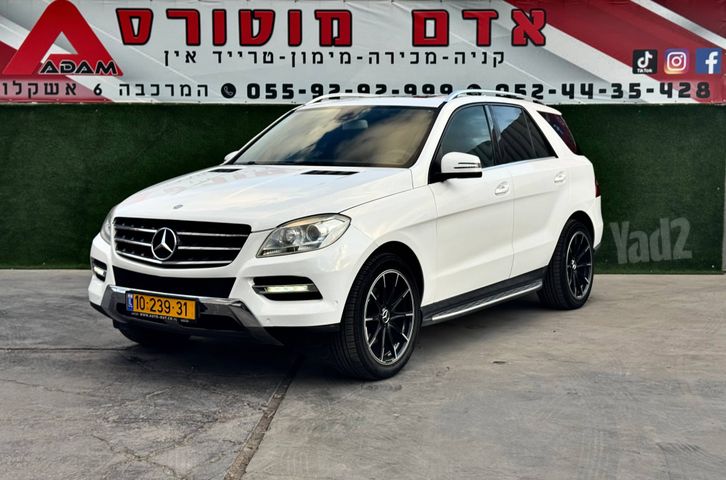 מודעת רכב מרצדס-בנץ ML