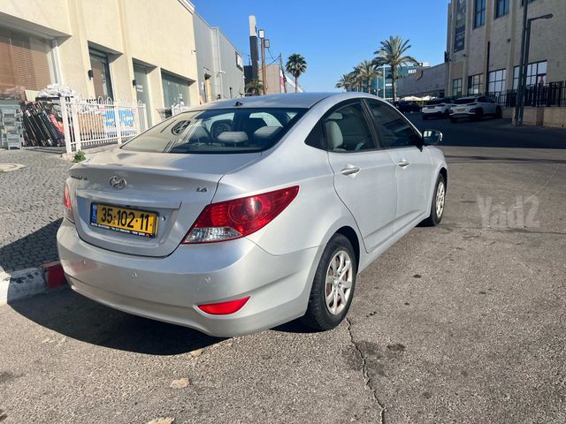 מודעת רכב יונדאי אקסנט i25