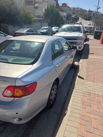 מודעת רכב טויוטה קורולה