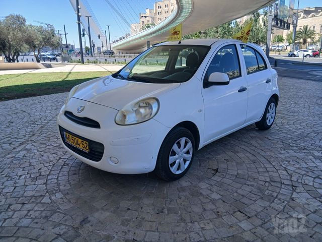 מודעת רכב ניסאן מיקרה