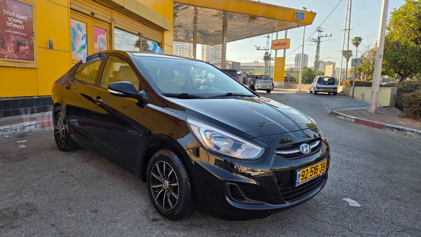 מודעת רכב יונדאי אקסנט i25