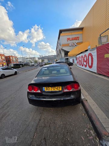 מודעת רכב הונדה סיוויק